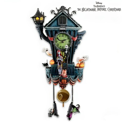 Bradford Exchange Disney Nightmare Before Christmas Cuckoo Wall