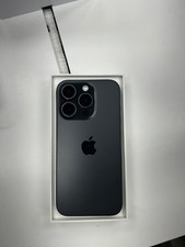 Apple iPhone 15 Pro - 128 GB - Black Titanium (Unlocked) for sale