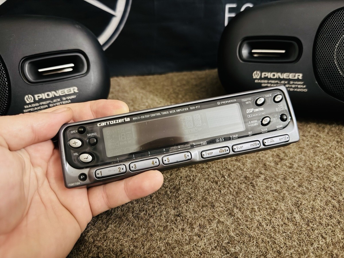 PIONEER CARROZZERIA KEH-P77 Faceplate FRONT PANEL ONLY + Tested