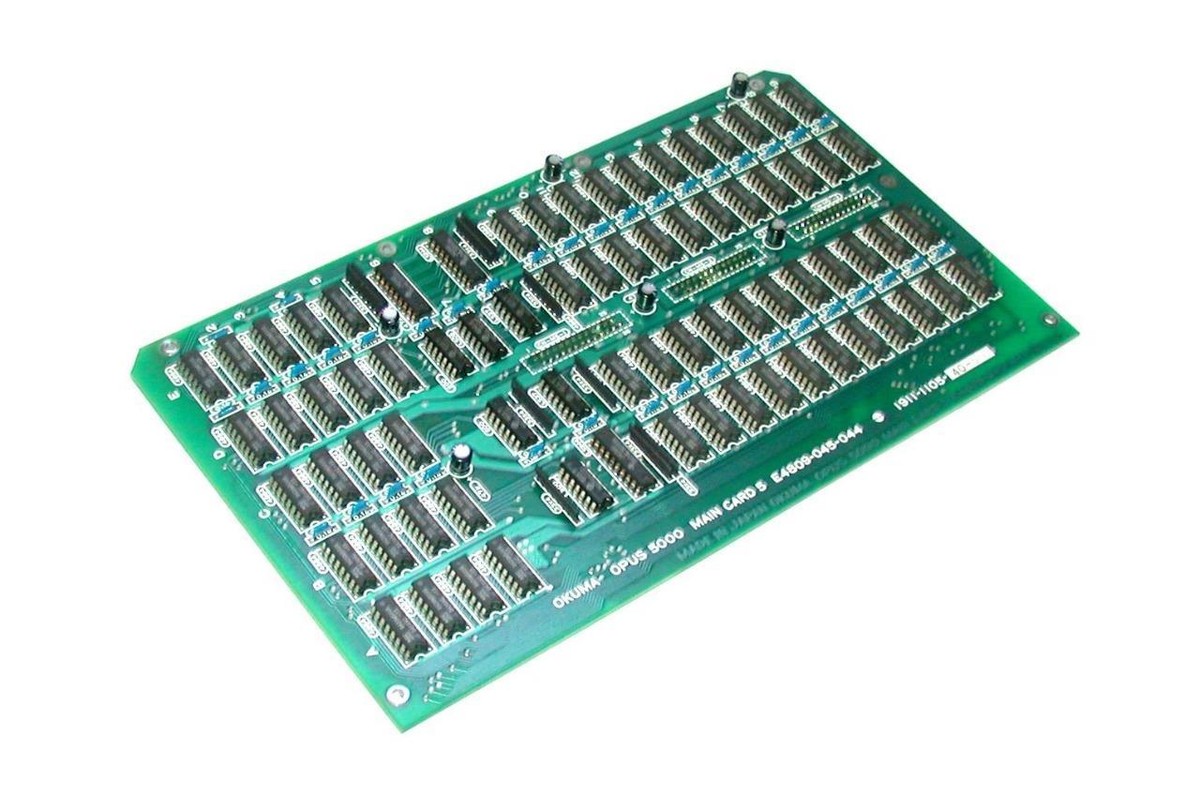 OKUMA OPUS 5000 E4809-045-044 MAIN CARD 5 CIRCUIT BOARD | eBay