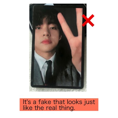 BTS V Taehyung Proof Lucky Draw JPFC Limited Photocard Japan Photo