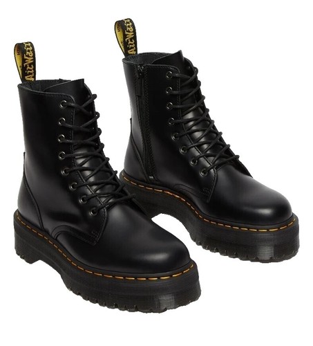 Dr. Martens Jadon Mono 8 Hole Boots APAC Exclusive Color Black