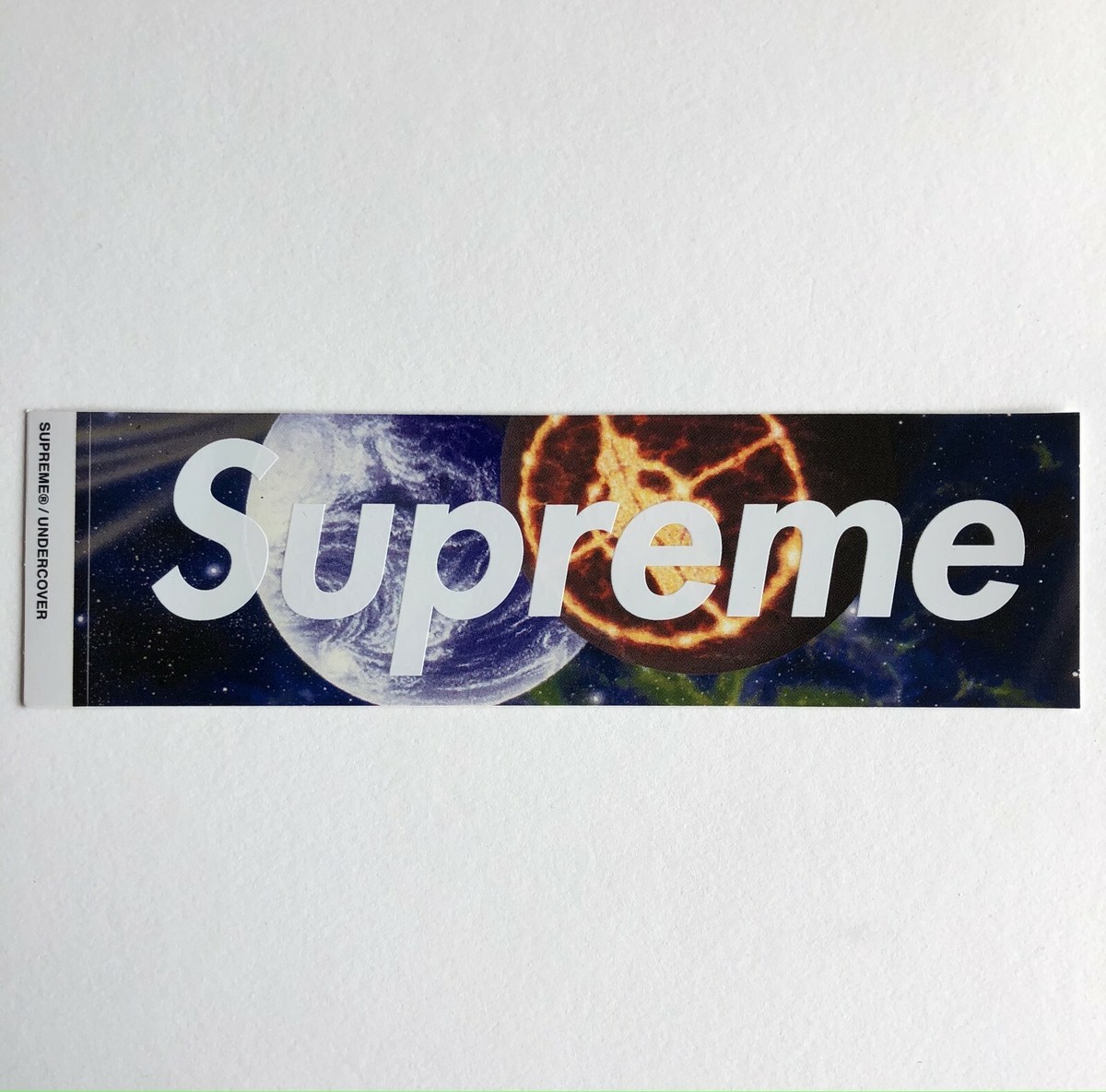 Supreme Public Enemy Undercover Box Logo Sticker 100% Authentic