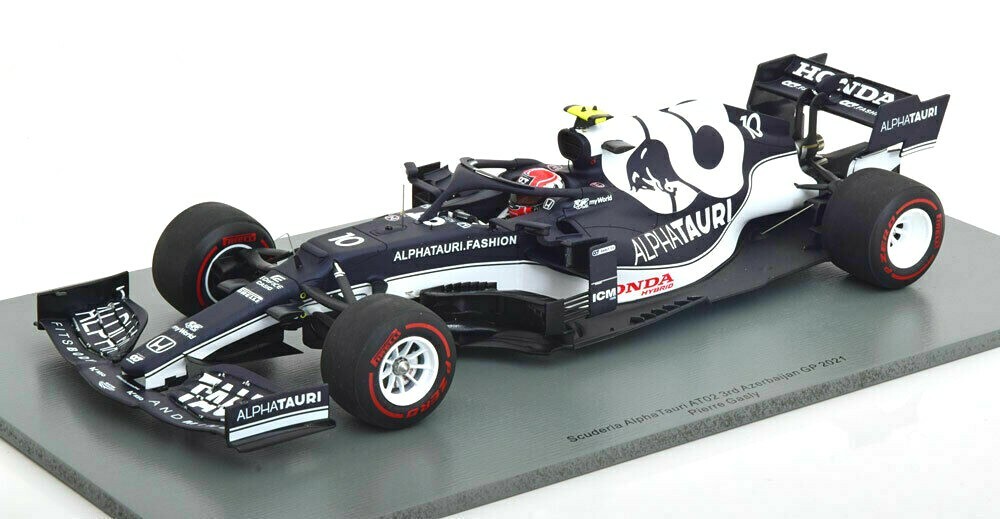 1/18 Alpha Tauri F1 AT02 Honda RA620H N10 3rd Azerbaijan GP 2021