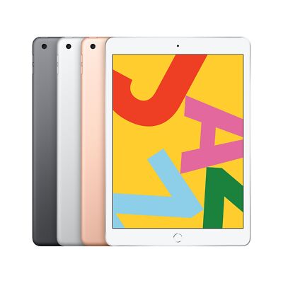 Apple iPad (7th Generation) A2197 32 GB, Wi-Fi, 10.2 in - Silver