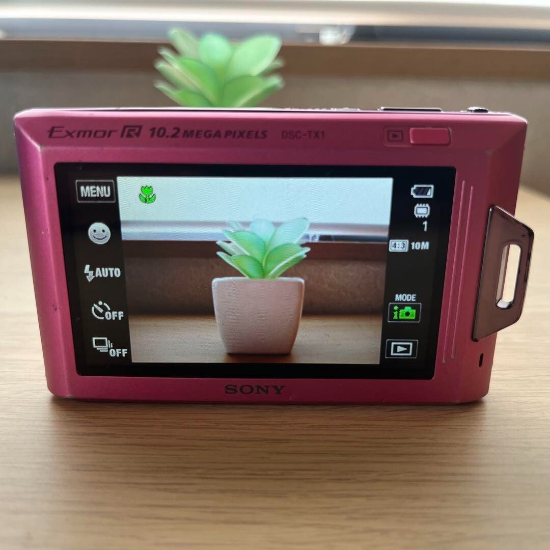 ✨動作良好✨ ソニー Cyber shot DSC-TX1 ピンク 防水 箱付き