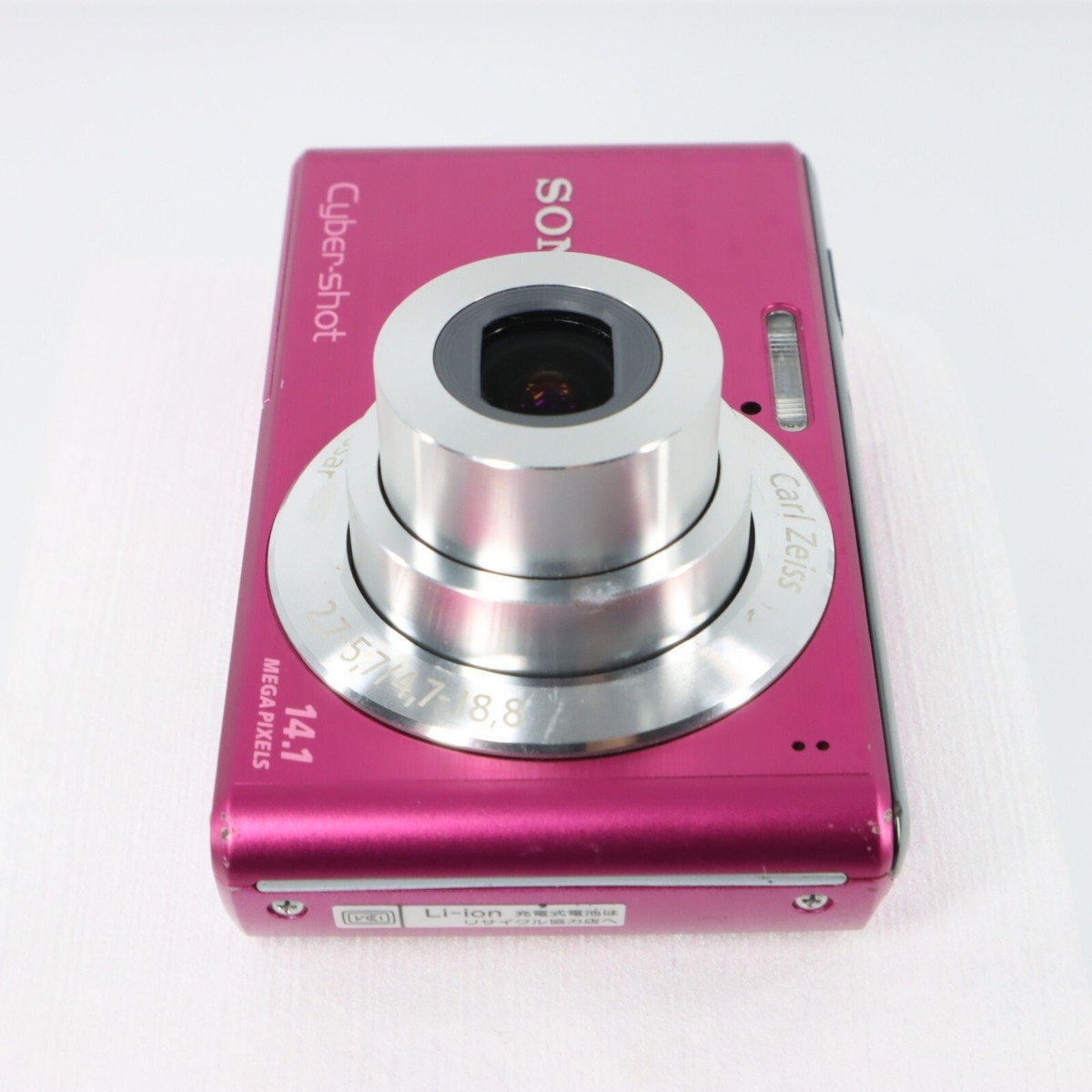 N.Mint] SONY Digital Camera Pink DSC-W530 Cyber Shot 4x Optical