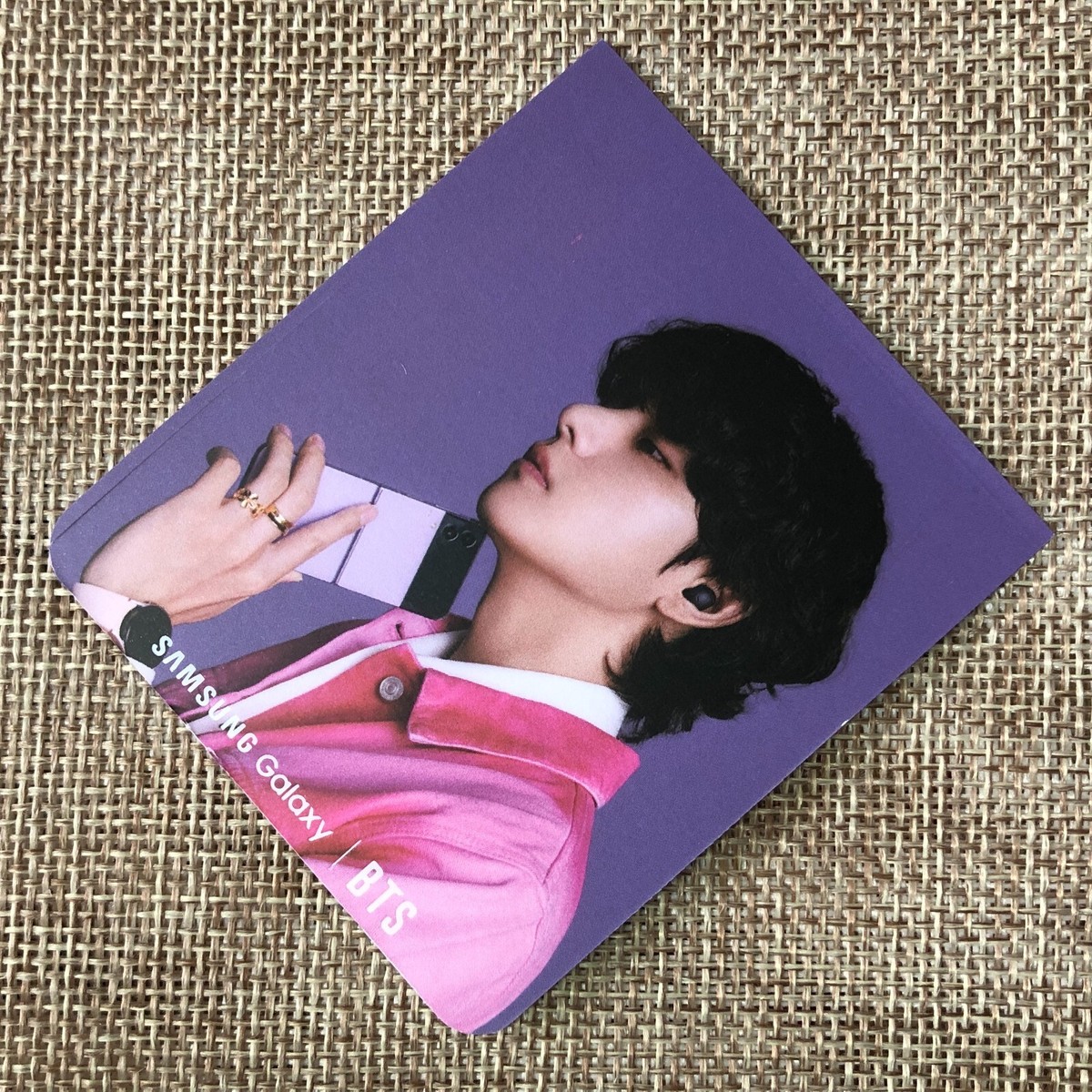 BTS V TAEHYUNG [Samsung Galaxy Z Flip 4] Official Photocard
