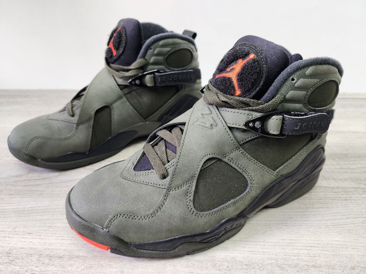 Size 8 - Jordan 8 Retro Take Flight Green Red Black 826215544647| eBay