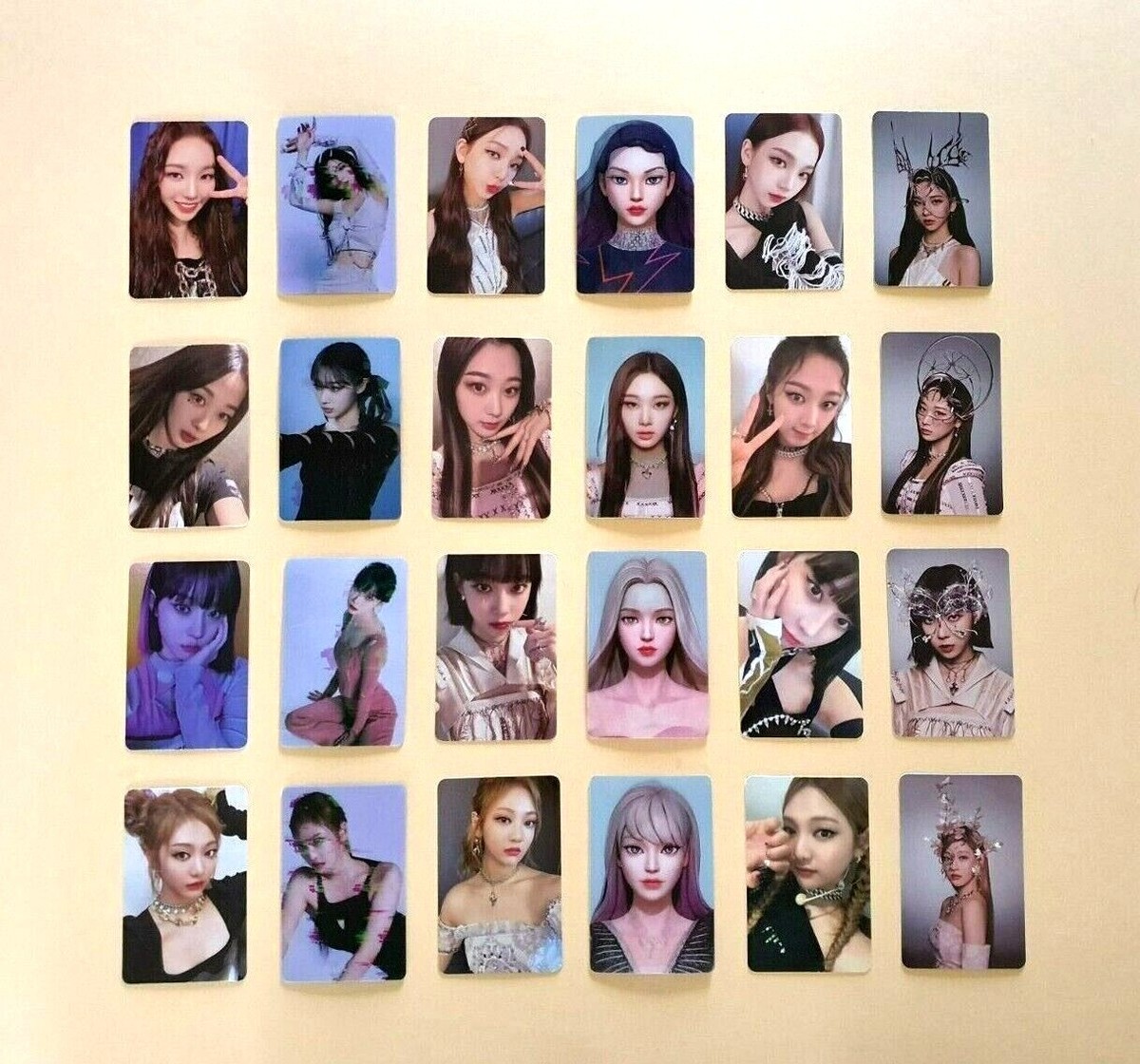 Kpop Aespa 1st Mini Album Savage Official Photocard Lenticular