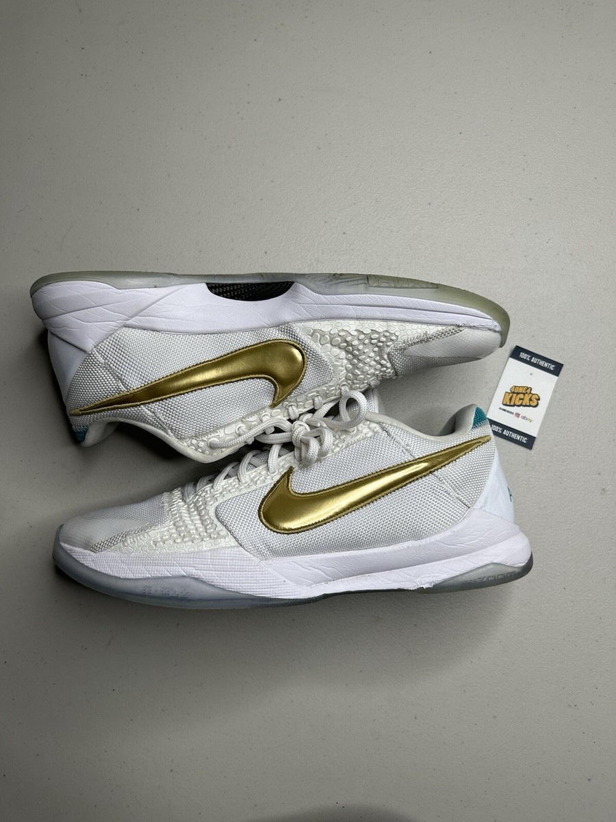 Nike Kobe V 5 Protro Undefeated What If White Size 12 Brand New