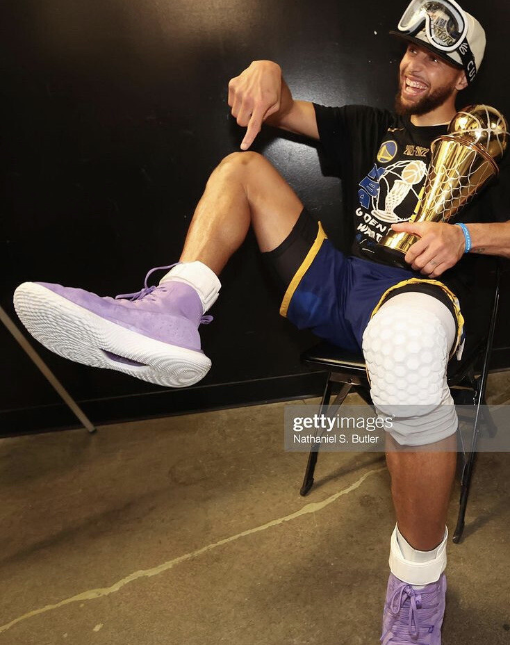 Under Armour Curry 4 Flotro PURPLE 2022 NBA FINAL MVP Unreleased