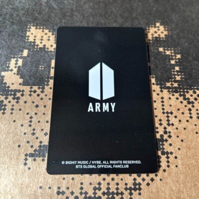 BTS V Taehyung Layover JPFC Lucky draw Japan FC Official Photocard