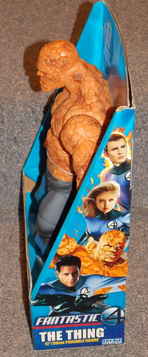 2005 Marvel Fantastic 4 The Thing 12 inch Movie Figure New In The
