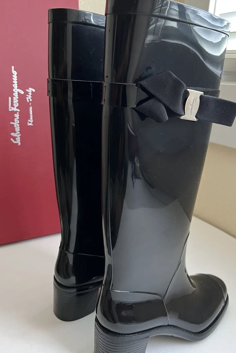 salvatore ferragamo women's knee high boots 7 M Euro Size | eBay