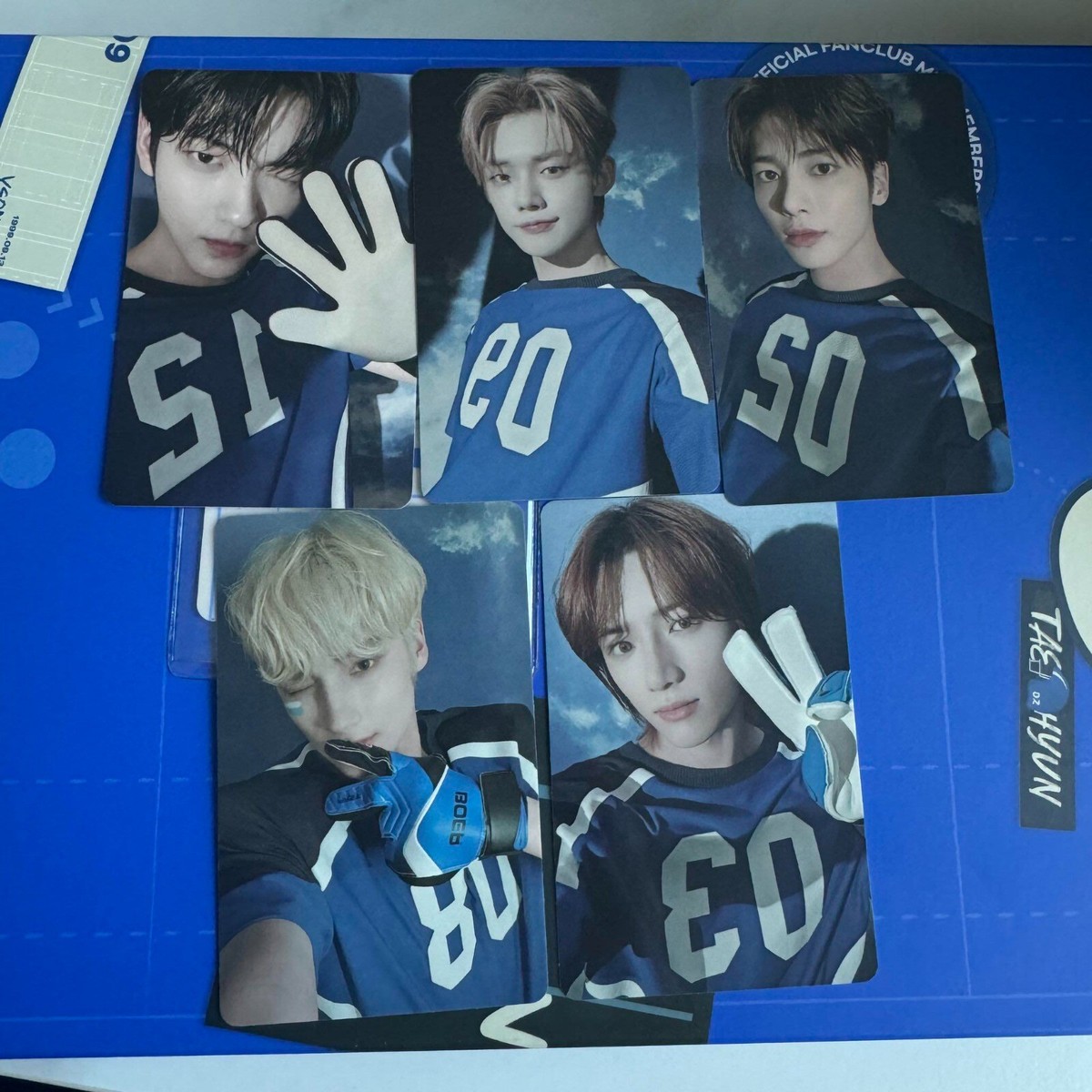 TXT FC membership 2024 アンケ一ト MOA トレカ5枚 TXT 2024アンケ一ト