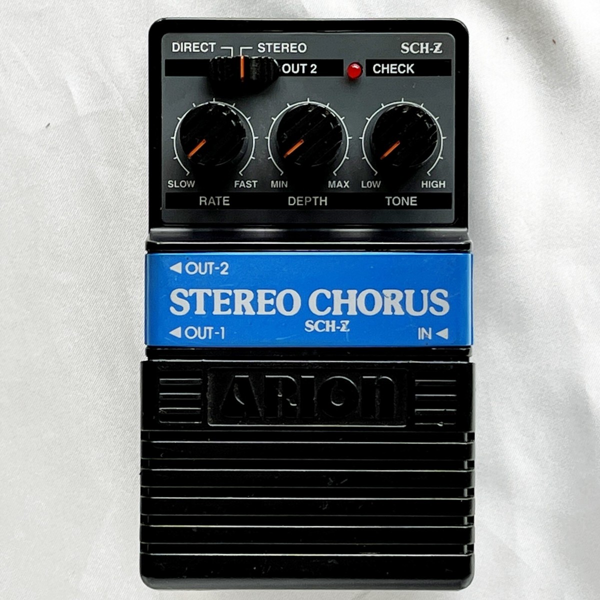 Arion SCH-Z/Stereo Chorus & SOD-1/Overdrive Guitar Pedal Set of