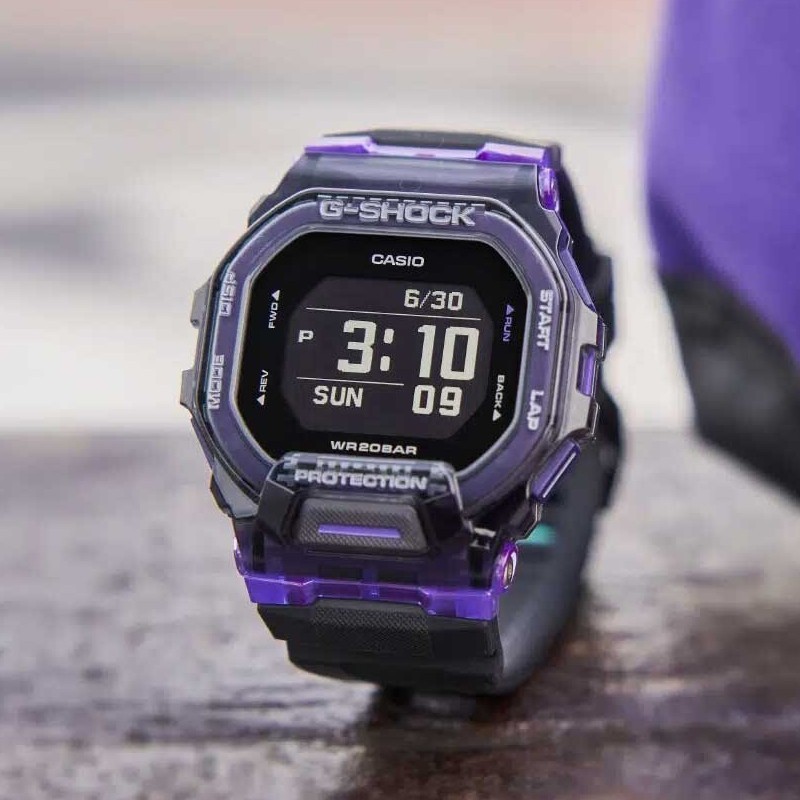 CASIO G-SHOCK GBD-200SM-1A6DR G-SQUAD Digital Black Watch