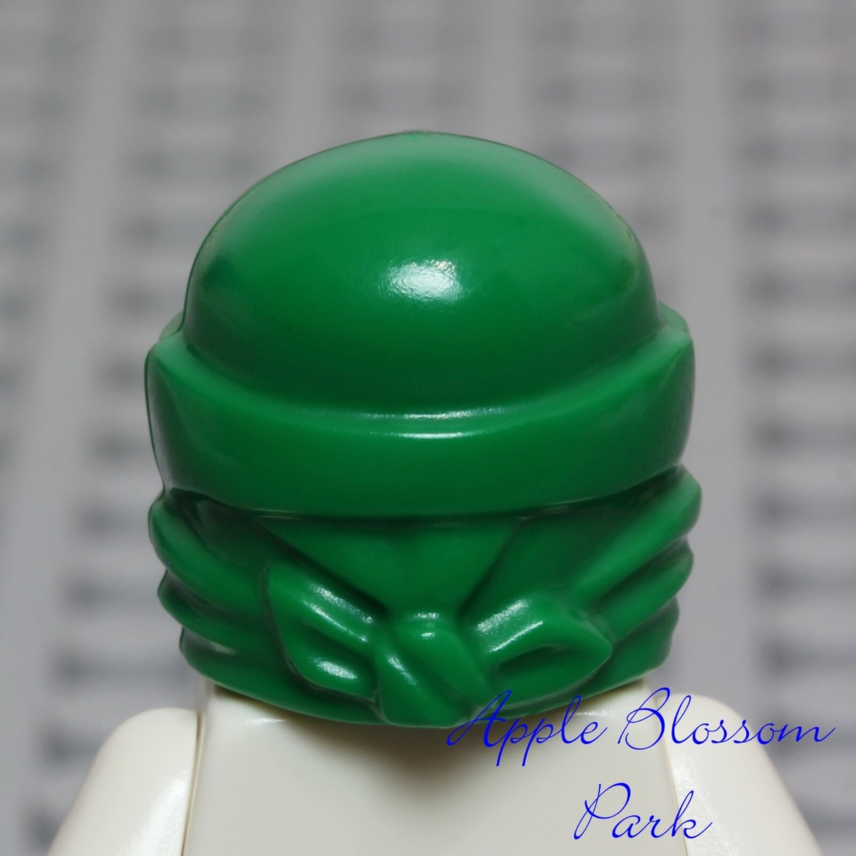NEW Lego Ninjago GREEN NINJA MINIFIG HELMET - Lloyd ZX Minifigure
