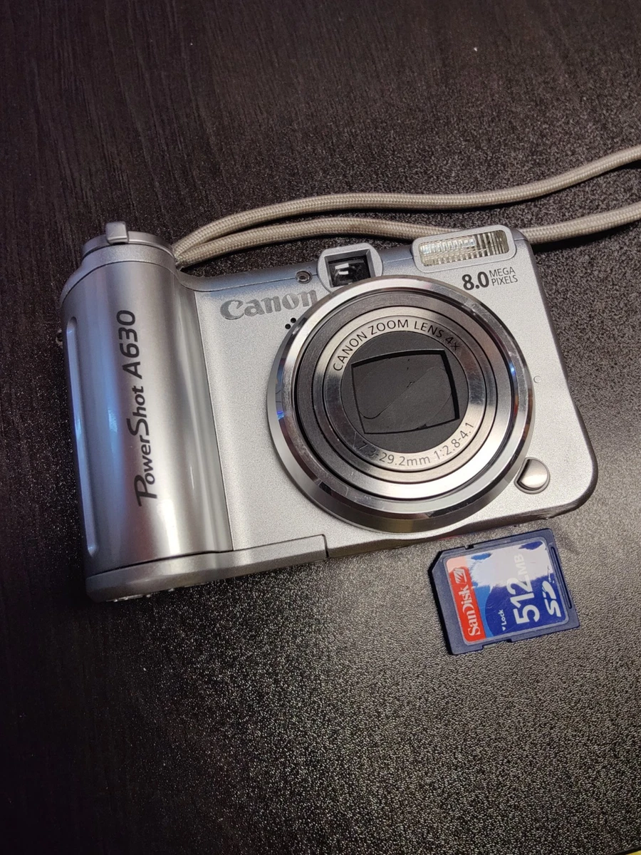 Canon PowerShot A630 Digital Cameras with DPOF Support for Sale