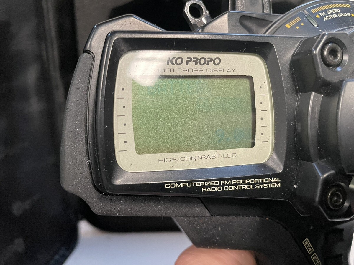 Ko Propo EX-10 Helios Transmitter Controller With Bag & Receivers