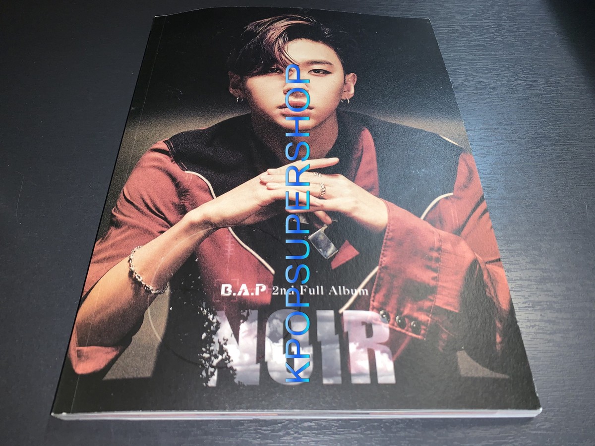 B.A.P 2nd Album Noir Bang Yong Guk Version CD Photobook Great Rare