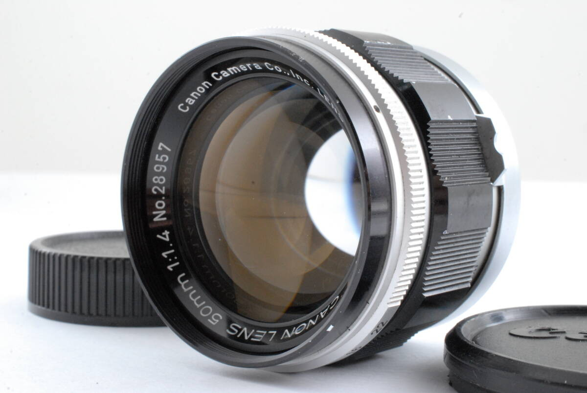 Canon 50mm f/1.4 L39 Lens Leica screw mount LTM 7 7S 7SZ Canon