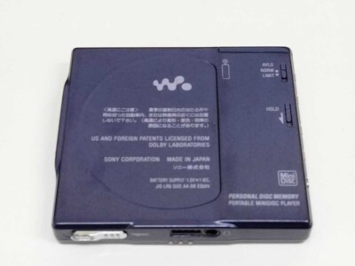Sony MD MZ-E900 Personal Mini Disc Player Silver From Japan Used