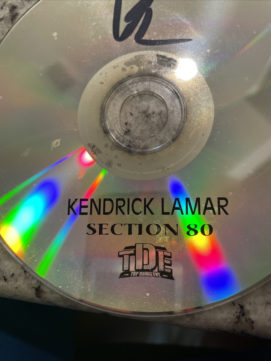 Kendrick Lamar Section 80 Autographed CD 2011 Edition | eBay