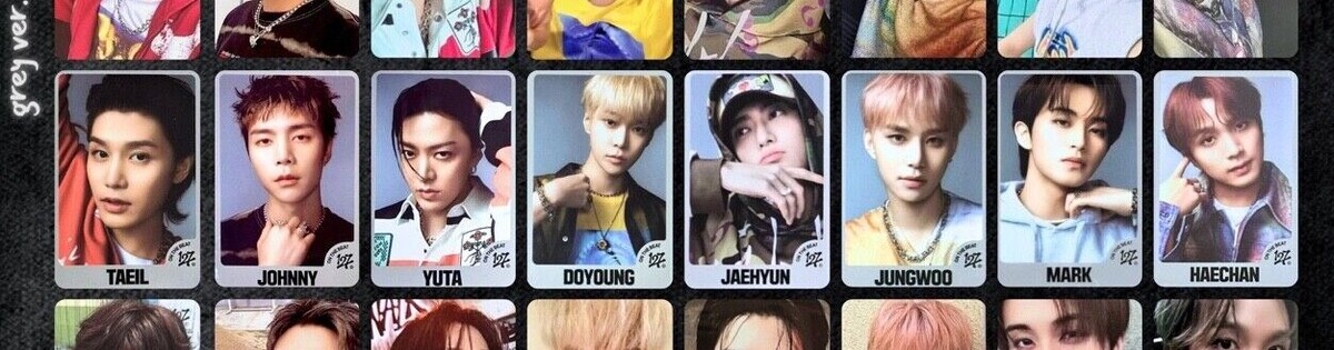 NCT 127 THE 6TH ALBUM WALK MD GOODS TRADING PHOTOCARD EVENT