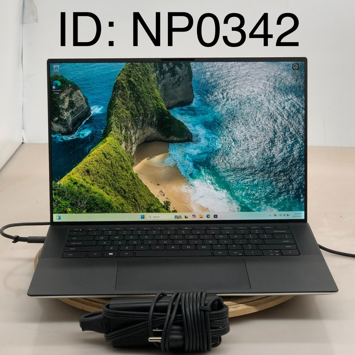 DELL XPS 15 9500 i7-10750H@2.60GHZ 16GB RAM 512GB NVME W11P W/AC