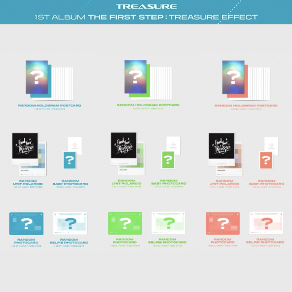 TREASURE - 1ST ALBUM THE FIRST STEP : TREASURE EFFECT PHOTOCARD
