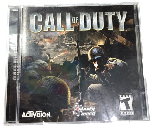 Original Call of Duty 1 PC CD-ROM 2003 Activision Infinity Ward