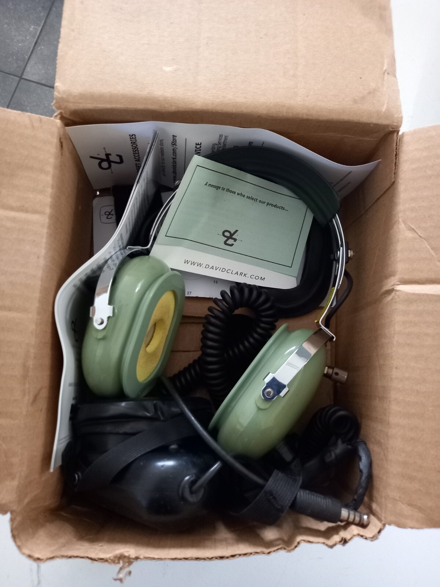 David Clark aviation headset model H10 - 76 | eBay