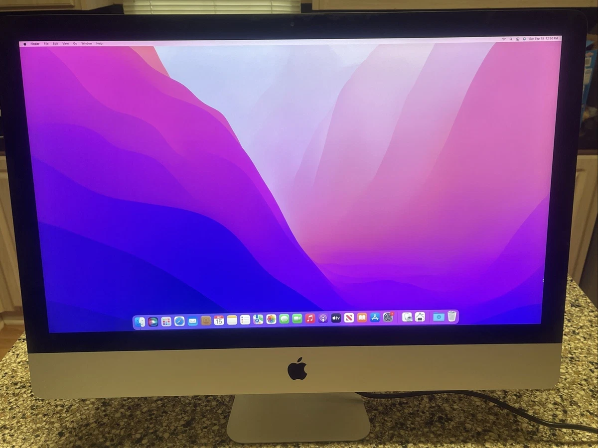 Apple iMac with Retina 5K display Intel Core i7 7th Gen. Apple