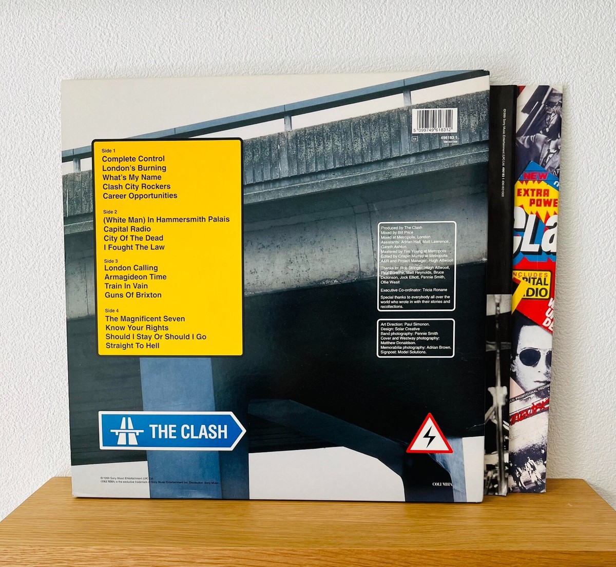 The Clash / From Here To Eternity 1999 EU Original 2LP Columbia