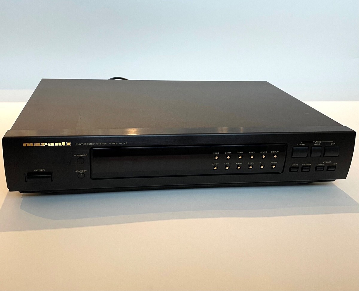 Marantz ST-46 AM FM Synthesized Stereo Tuner with User Manual | eBay