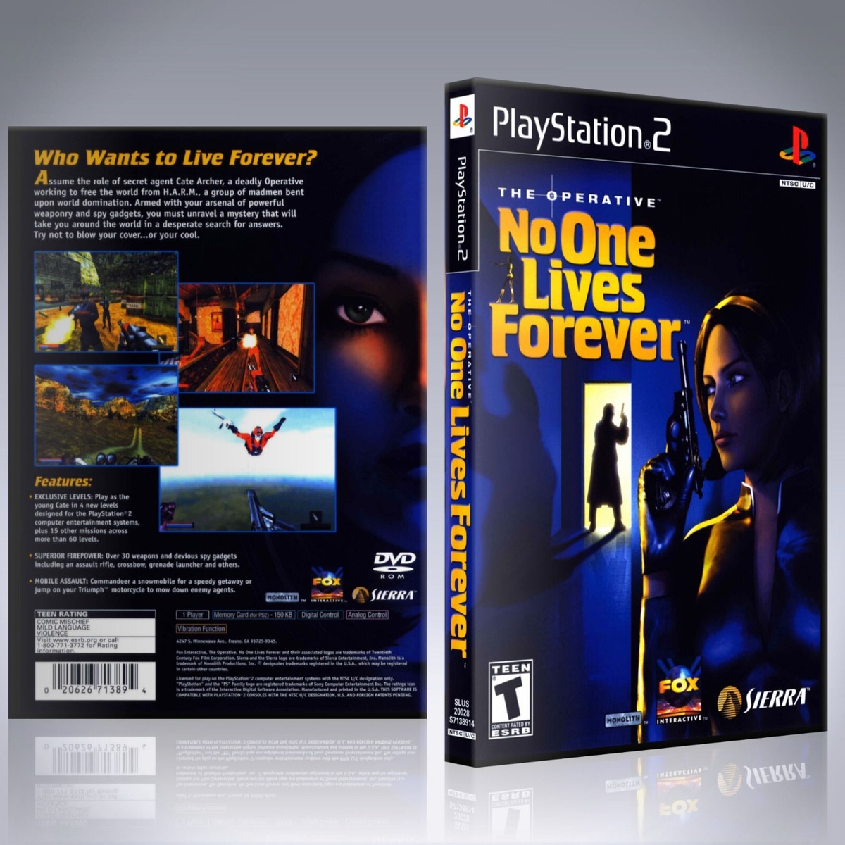 PS2 - NO GAME - No One Lives Forever | eBay