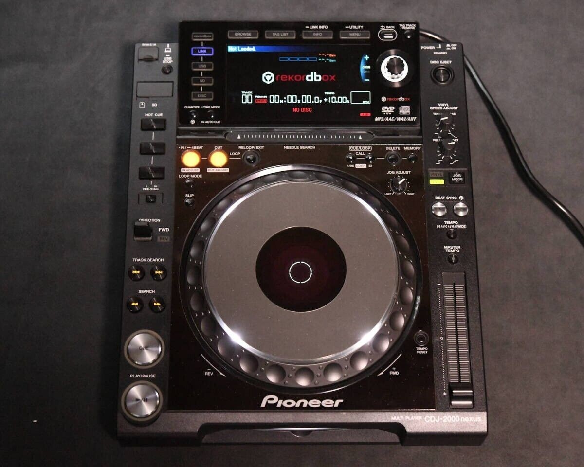 Pioneer DJ CDJ-2000NXS Pair set Multi Player Turntable CDJ 2000