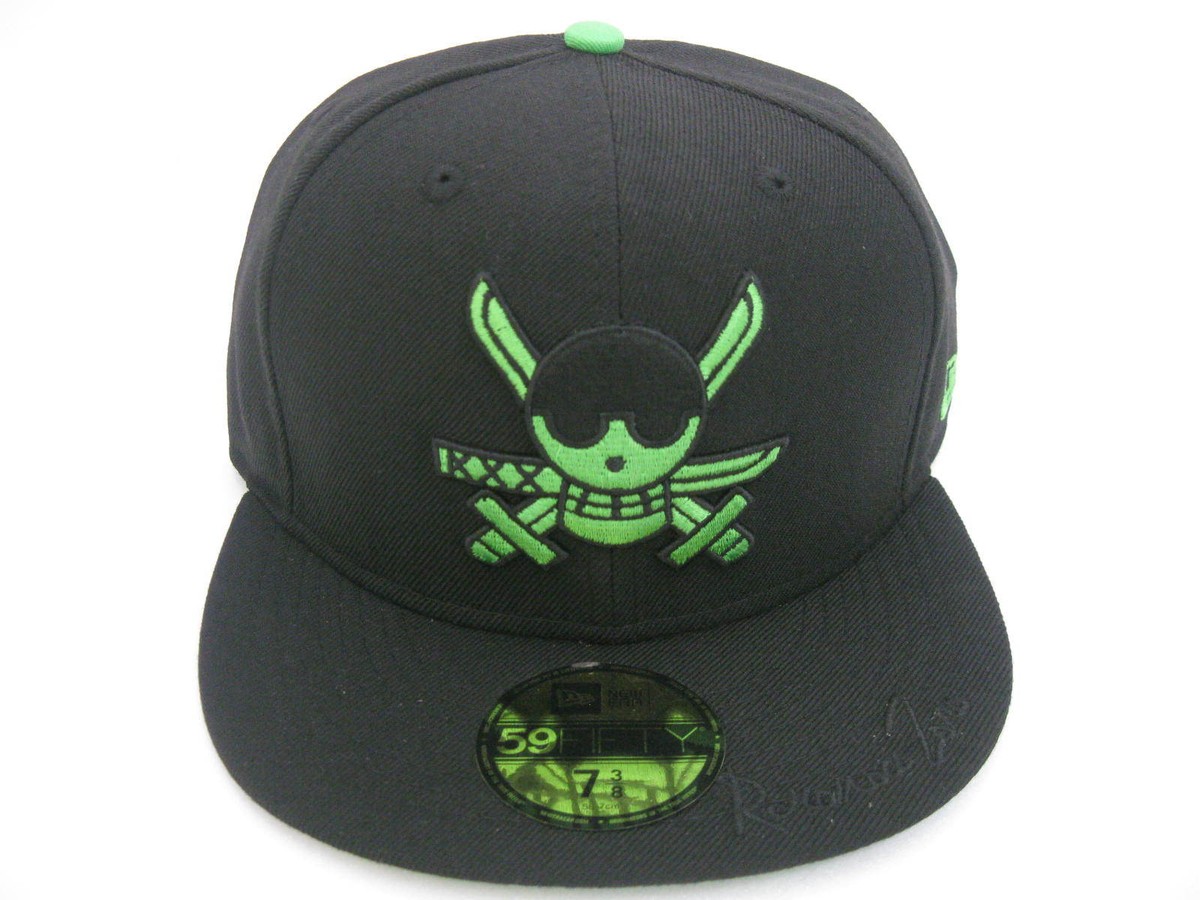 NEW ERA 59FIFTY ONE PIECE ZORO 59FIFTY FITTED CAP black/green | eBay