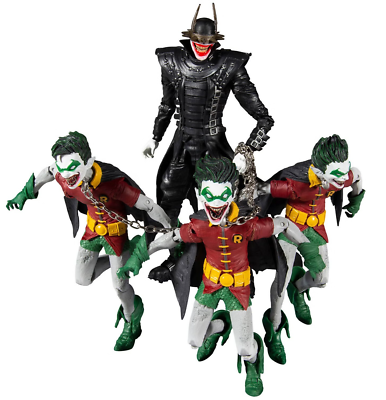 Batman Who Laughs Robins McFarlane Multipack Box Set Dark Nights