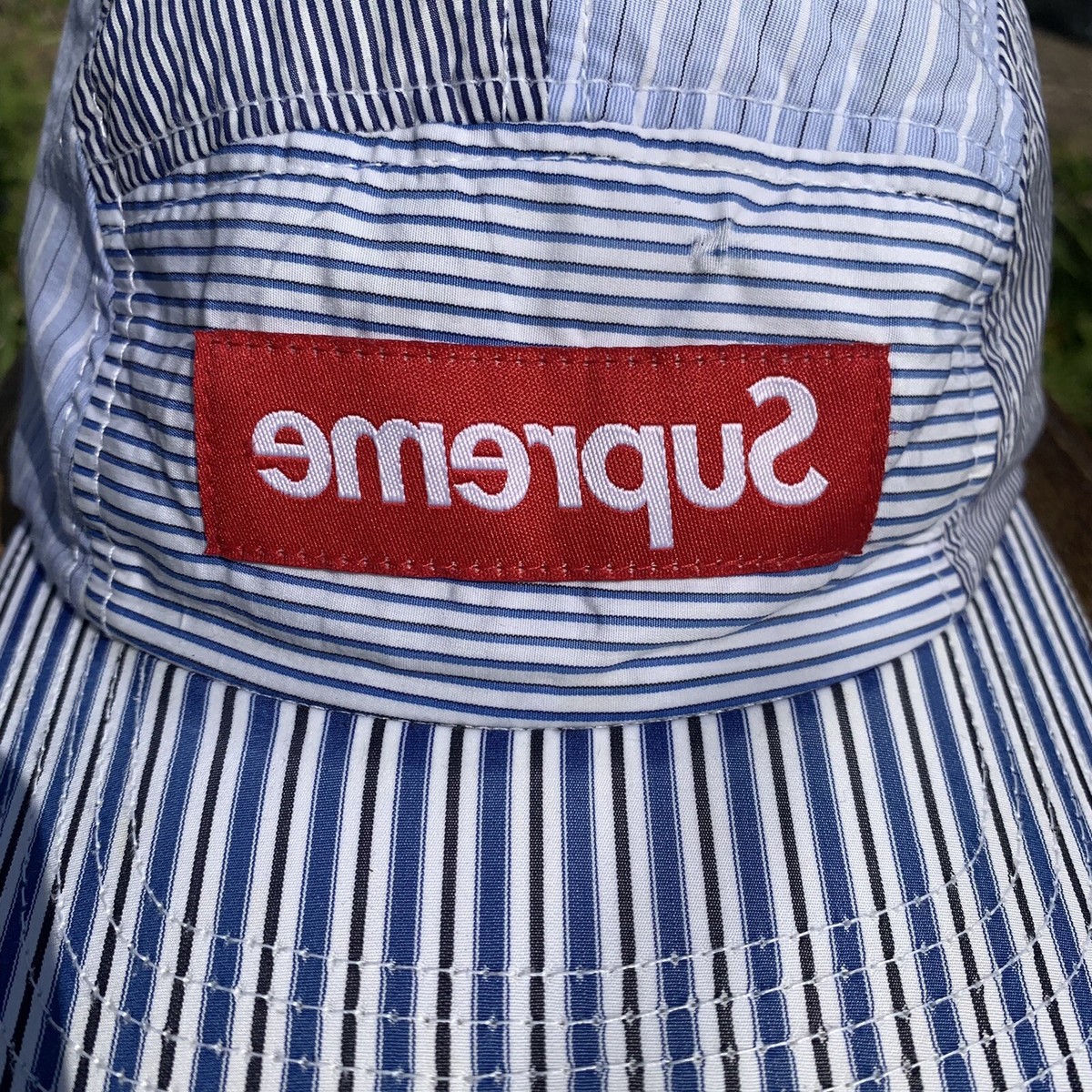 Supreme CDG Comme des Garçons Red S/S 2012 Camp Cap 5 Panel Hat