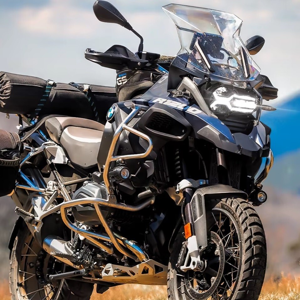 BMW R1250GS & Adv LED Headlight Assembly Replaces the OEM halogen