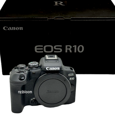 New CANON EOS R10 Mirrorless Digital Camera Body Only 24.2MP APS-C