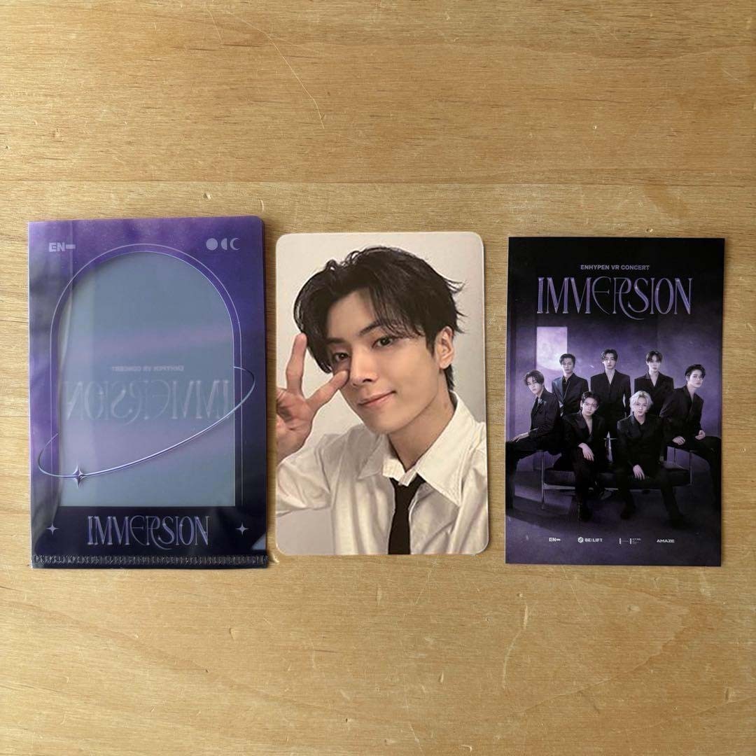 ENHYPEN IMMERSION VR Concert JAPAN Official Benefits Photo Card