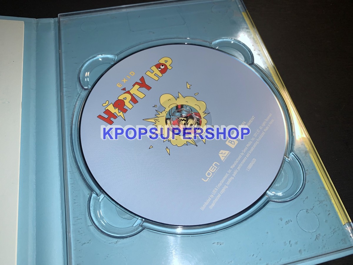 EXID 1st Mini Album Hippity Hop Autographed Signed CD Good