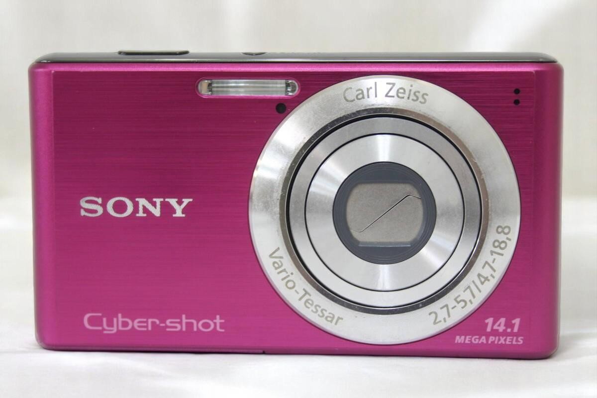 EXC+5] SONY Cyber Shot DSC-W530 Pink Digital Camera 14.1MP