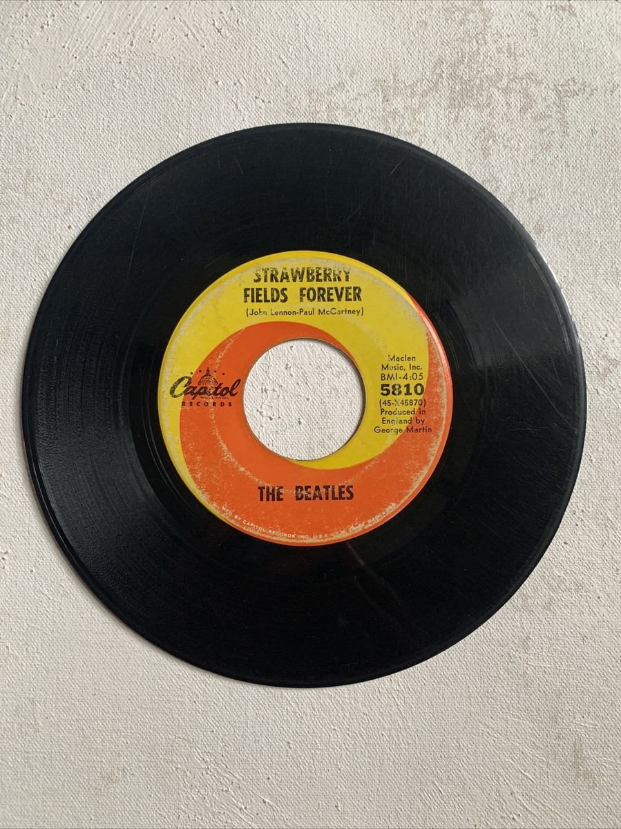 The Beatles US 45 Capitol 5810 STRAWBERRY FIELDS FOREVER / PENNY