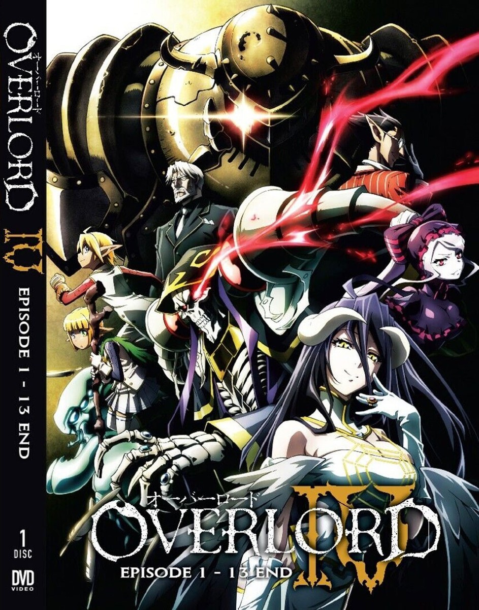 ANIME OVERLORD SEASON 4 Vol.1-13 End DVD ENGLISH DUBBED REGION ALL