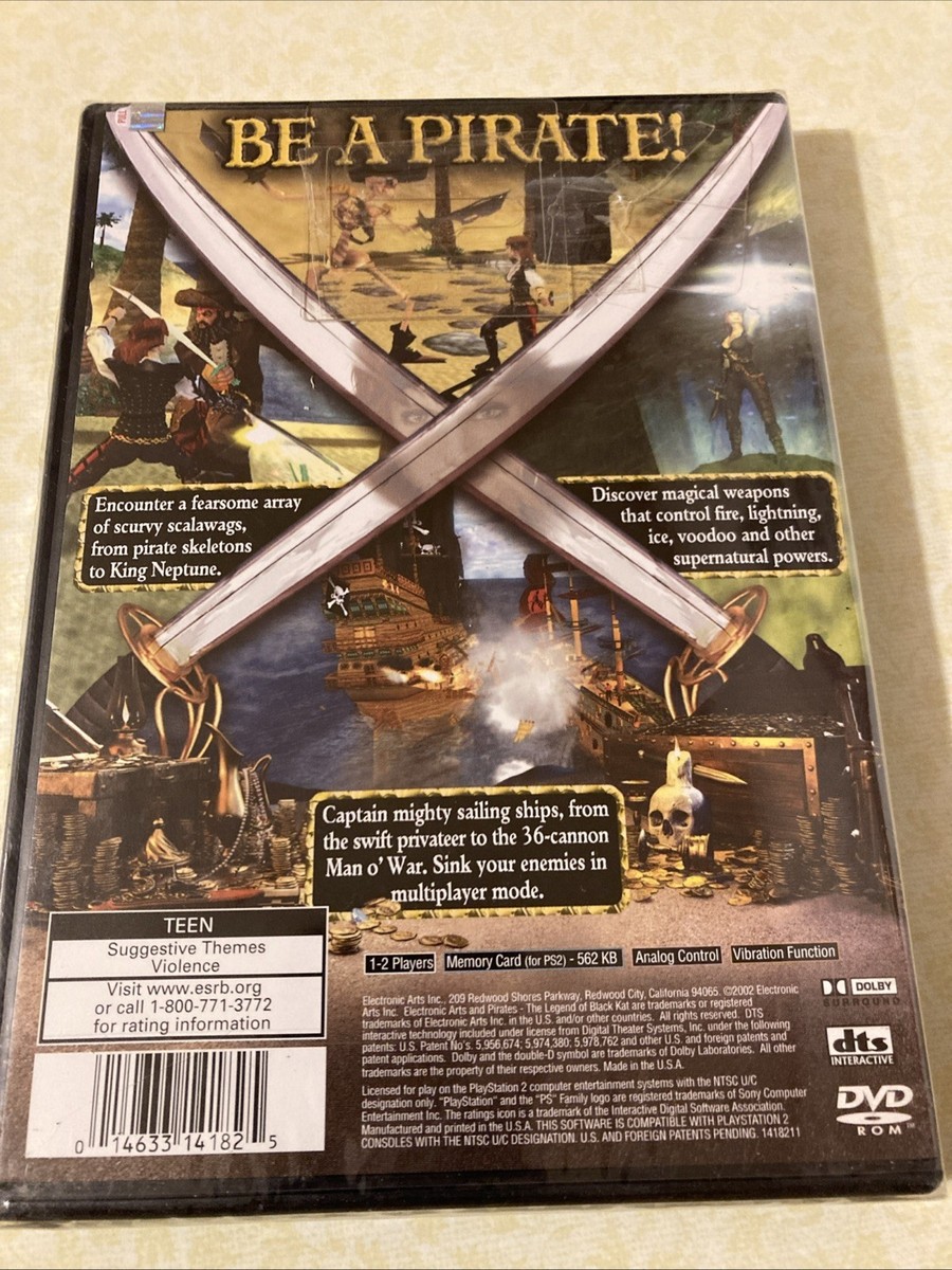 Pirates: The Legend of Black Kat (Sony PlayStation 2, 2002) for